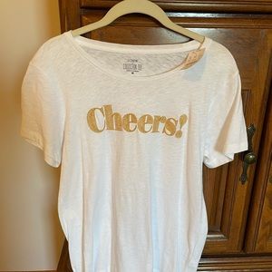 J. Crew Collector Tee. Medium. New with tags